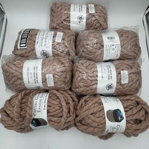 Chunky Grande Big Yarn (7 skeins) in Sand / Sable